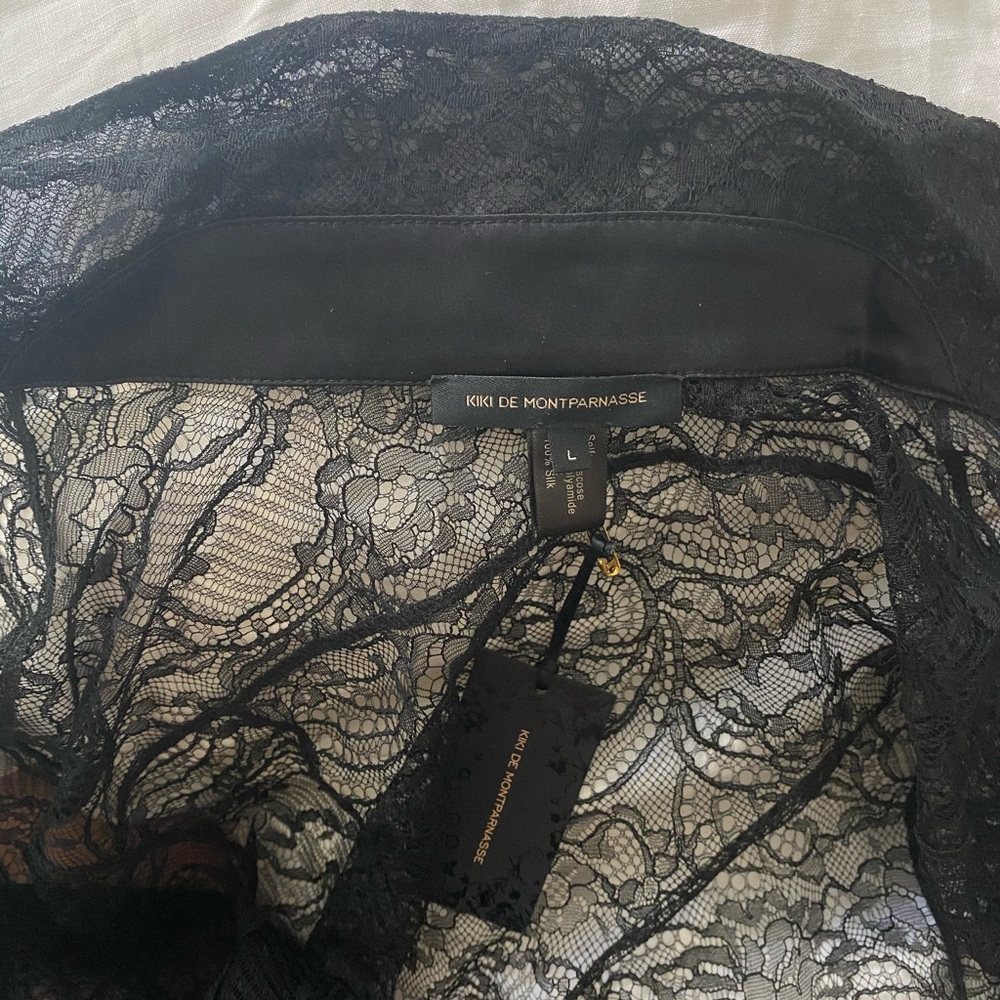 NWT Kiki de Montparnasse Lace Shirt - Picture 5 of 6